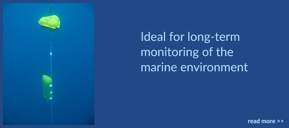 Ideal for long-term monitoring of the marine environment